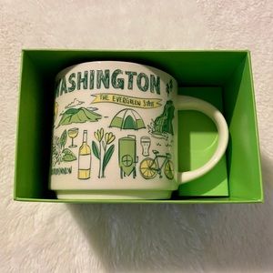 WA Starbucks Mug 14oz Been There Series